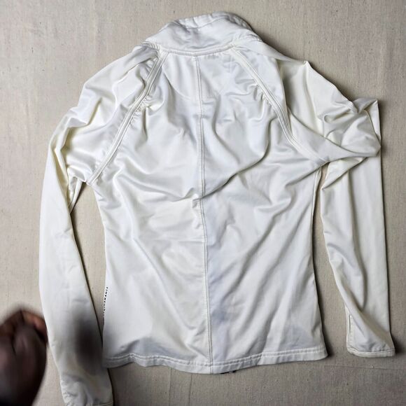 Calvin Klein Performance Jacket Women's XS‎ Ivory Quick Dry Fitness Jacket - Picture 8 of 11